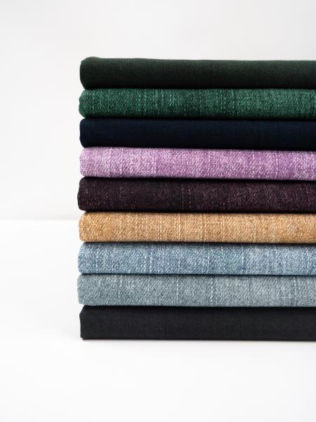 French Terry Denim anthrazit