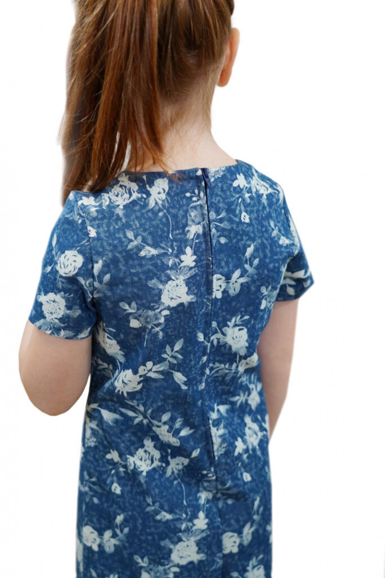 Papierschnittmuster Etui-Kleid Kinder