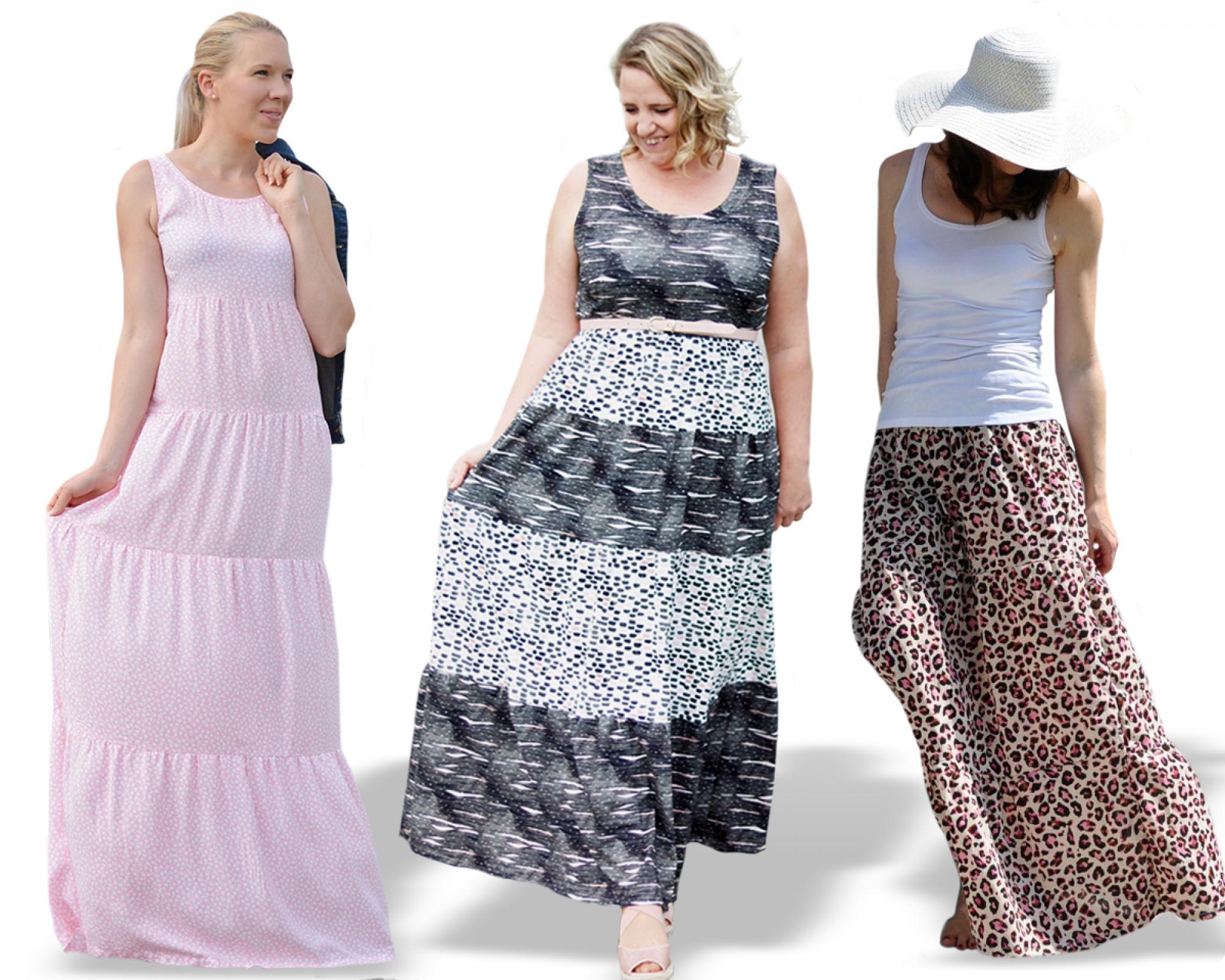 Papierschnittmuster Kleid Fiona Damen