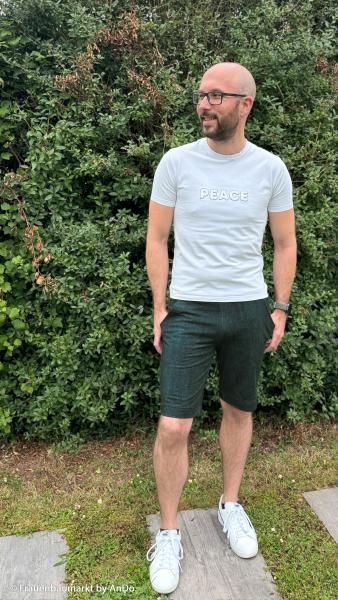 French Terry Denim dunkelblau