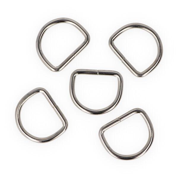D-Ring 30x24mm silber