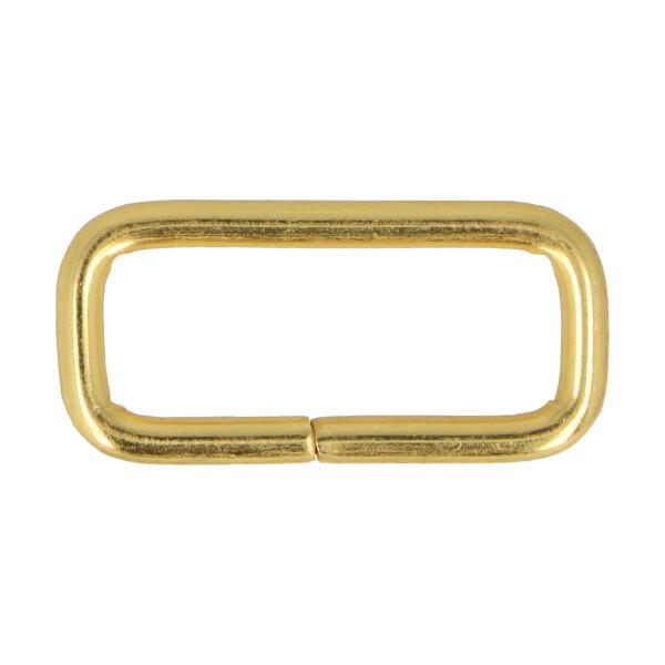 Quadrat-Ring 40mm gold