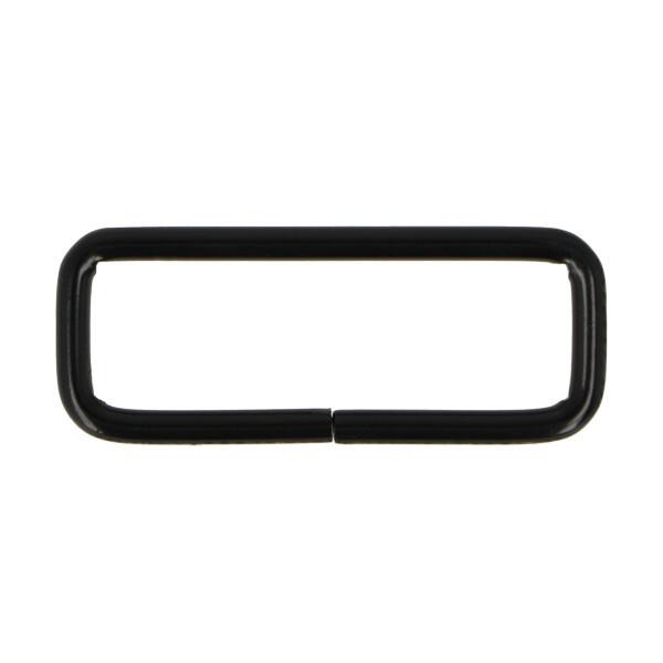 Quadrat-Ring 25mm schwarz