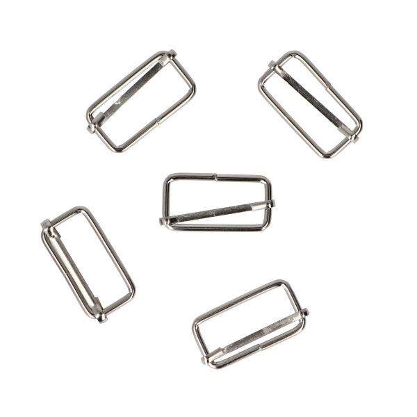 Leiterschnalle 30x15x2,5 silber