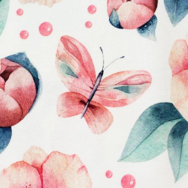 Jersey Sina Blumen & Schmetterlinge