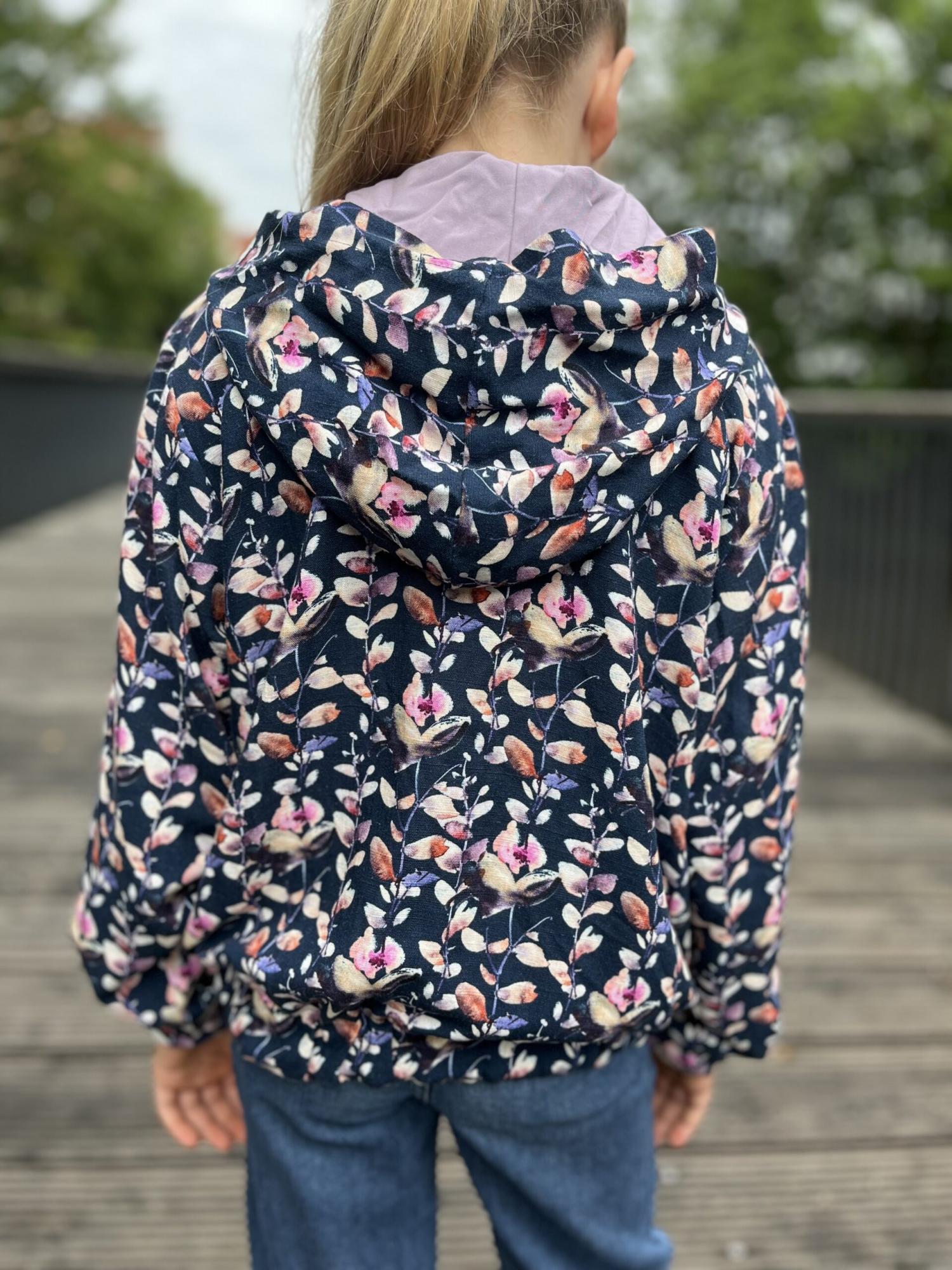 Papierschnittmuster Jacke Kira Kinder