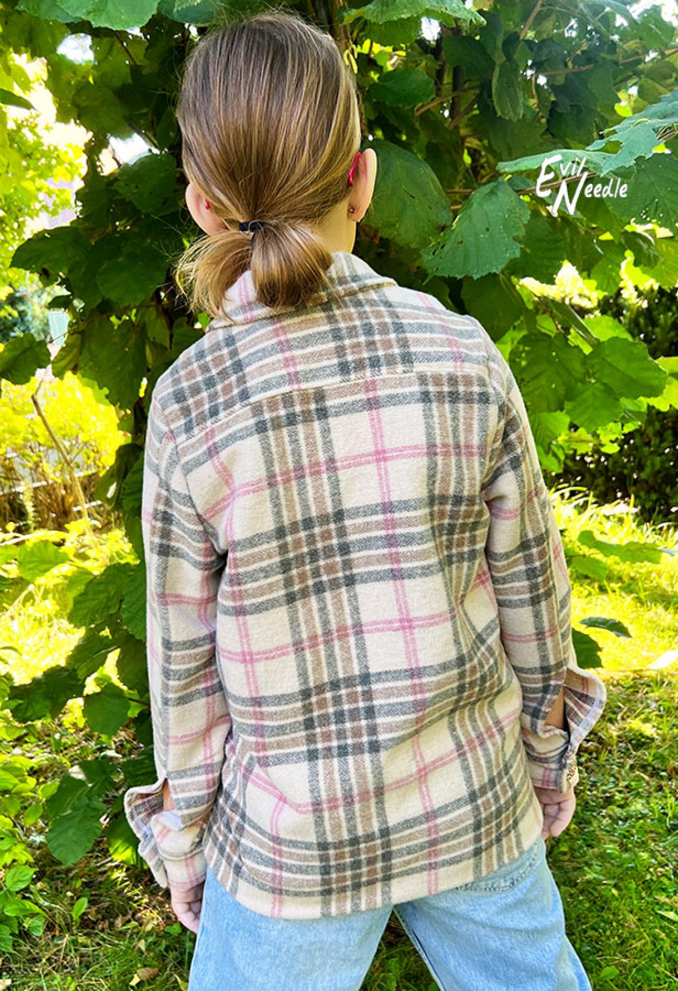 Papierschnittmuster Hemdjacke Flo Kinder