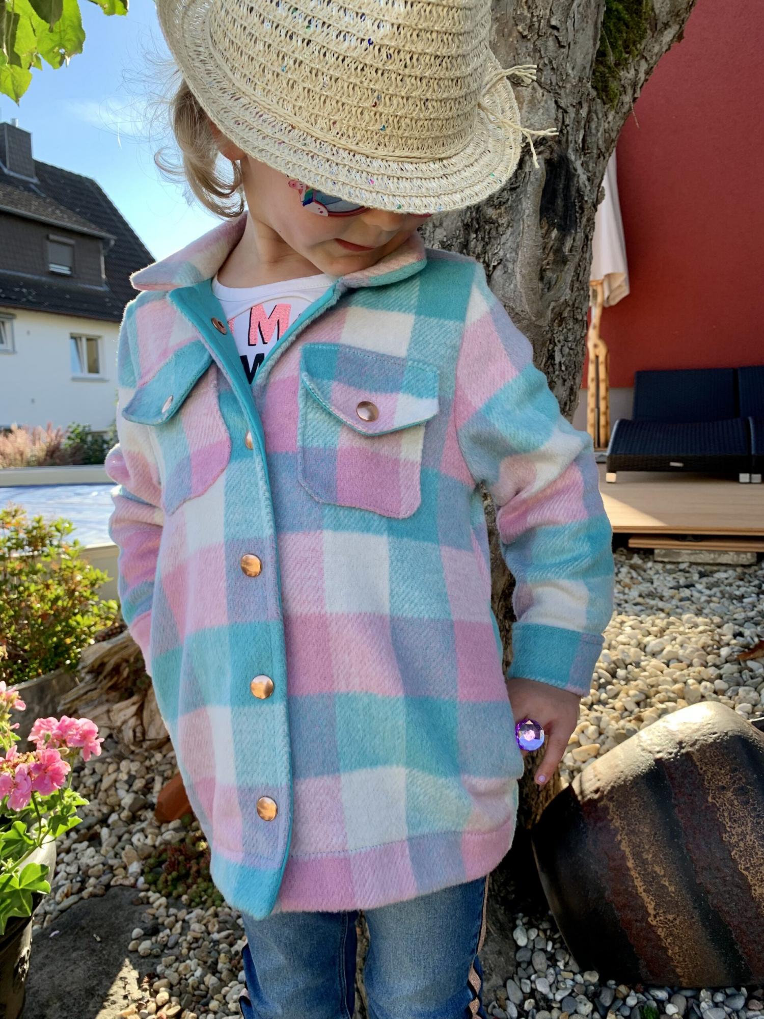 Papierschnittmuster Hemdjacke Flo Kinder