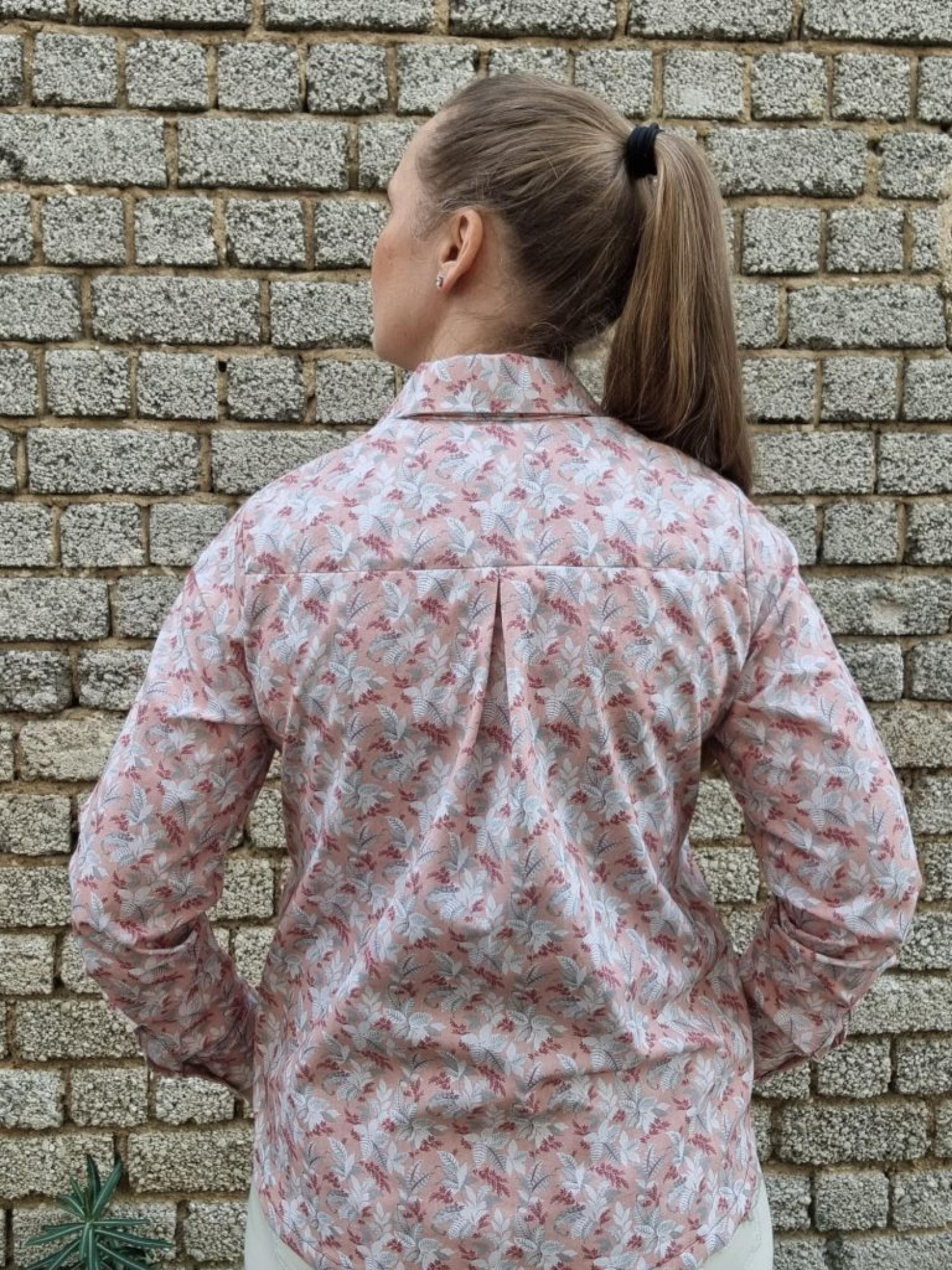 Papierschnittmuster Hemdbluse Damen