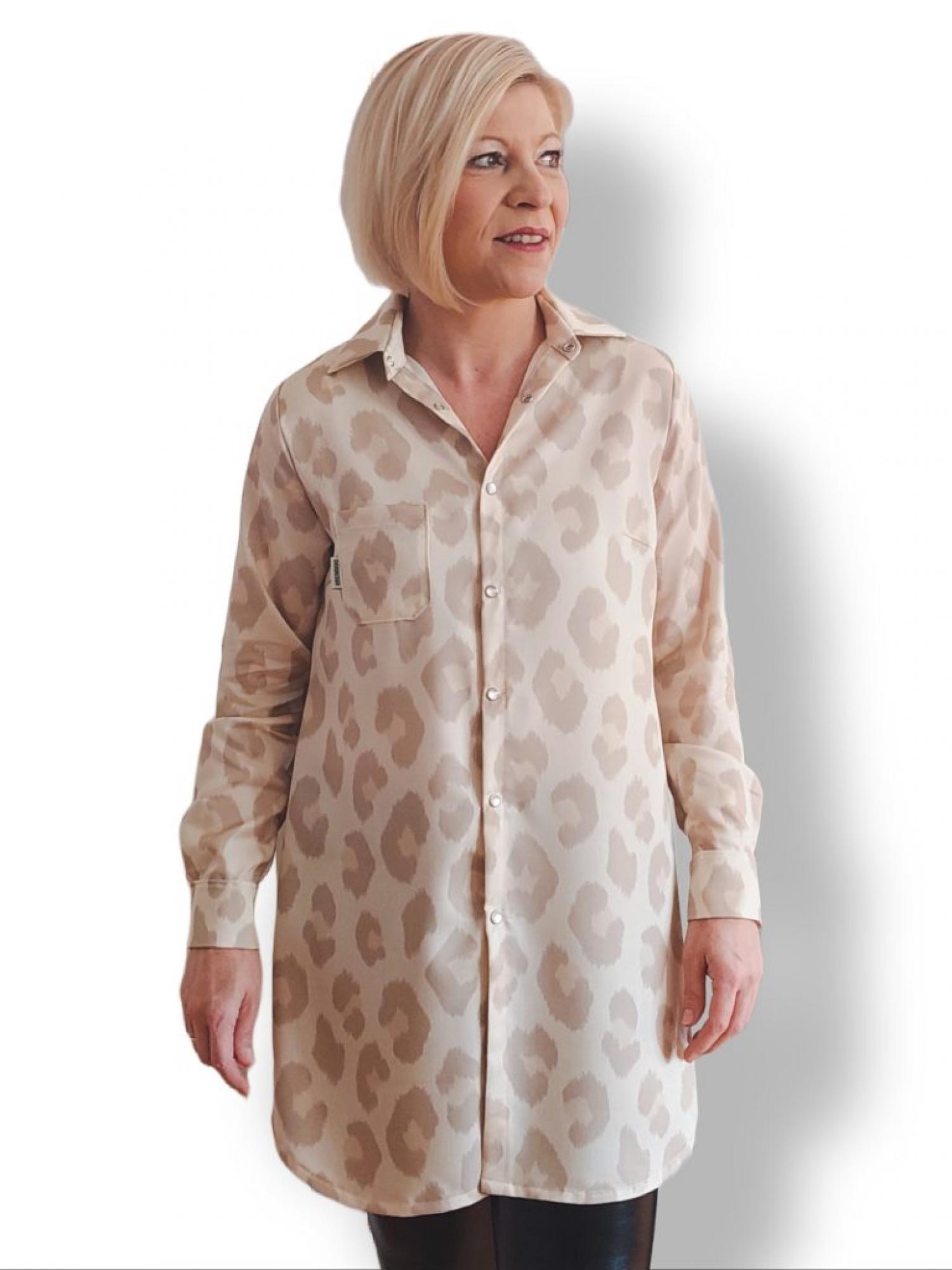 Papierschnittmuster Hemdbluse Damen