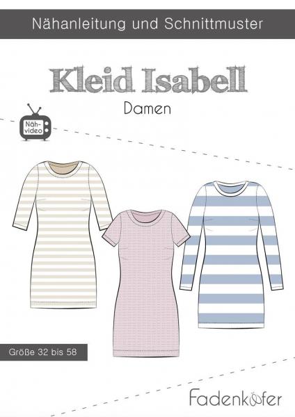 Papierschnittmuster Kleid Isabell Damen