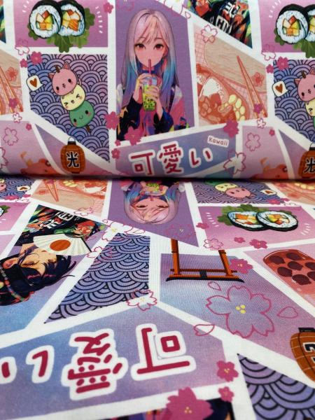 Jersey Manga Mädchen Comic