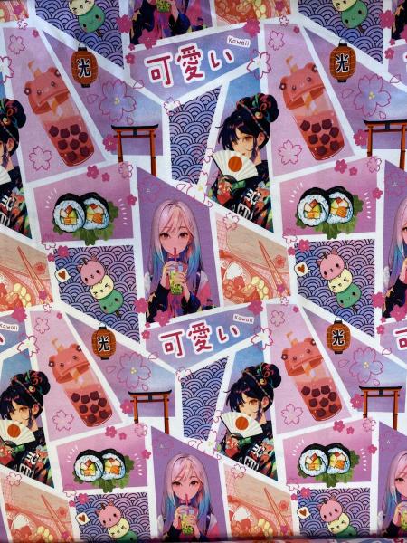 Jersey Manga Mädchen Comic