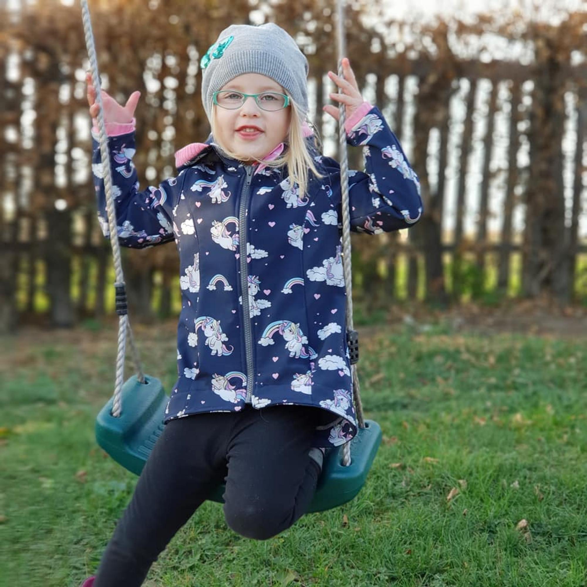 Papierschnittmuster Softshelljacke Kinder