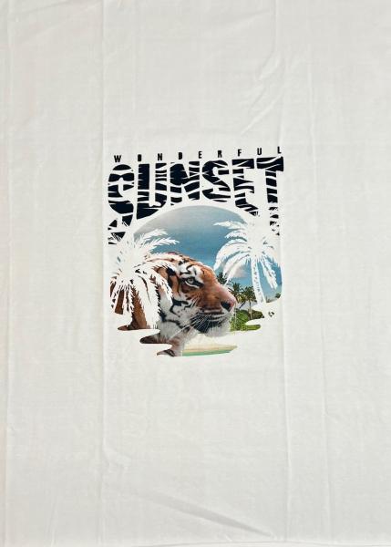 Single - Panel Tiger Sunset Stenzo