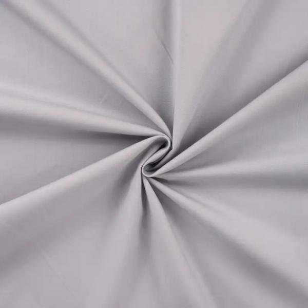 Popeline Uni Silver Gray