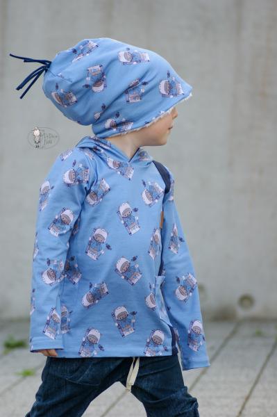 SkifahrerTeddy blau Kombi