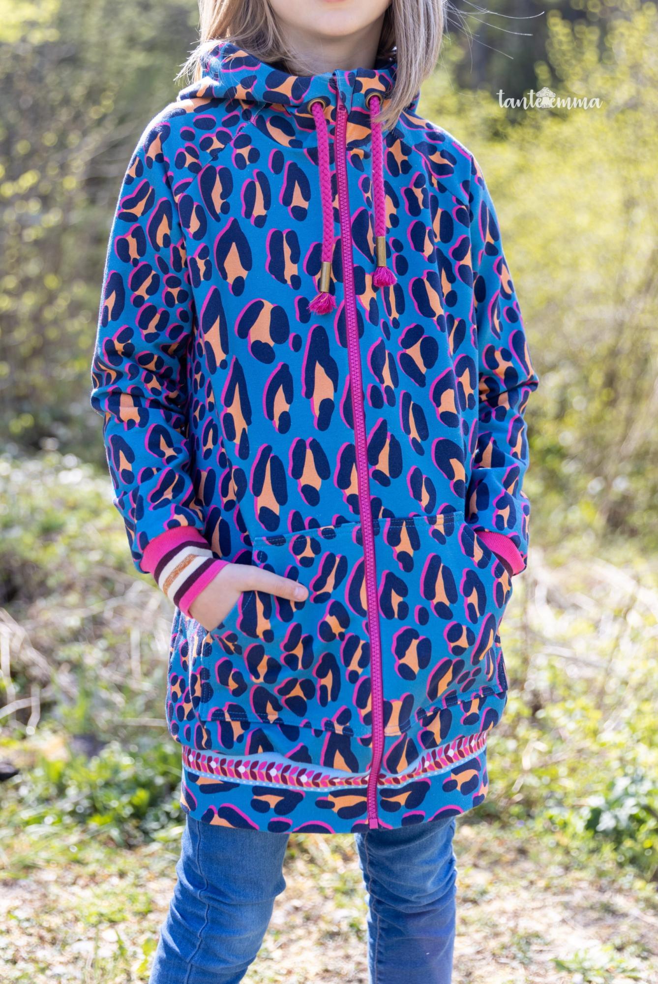 Papierschnittmuster Longjacket Nala Kinder