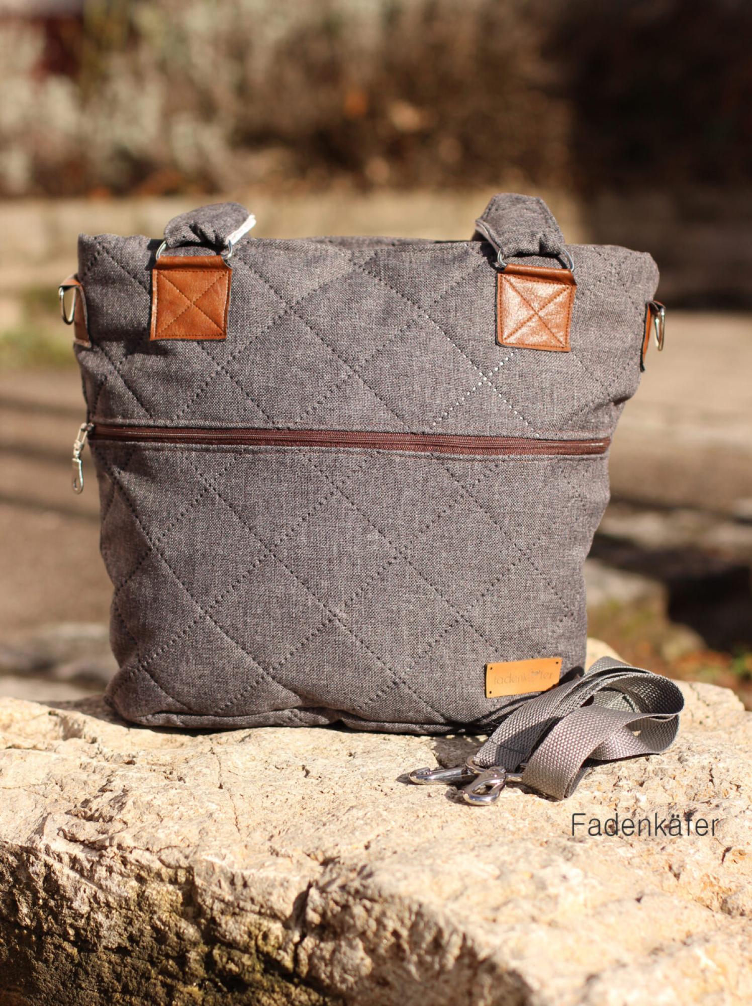 Papierschnittmuster Tasche Thea