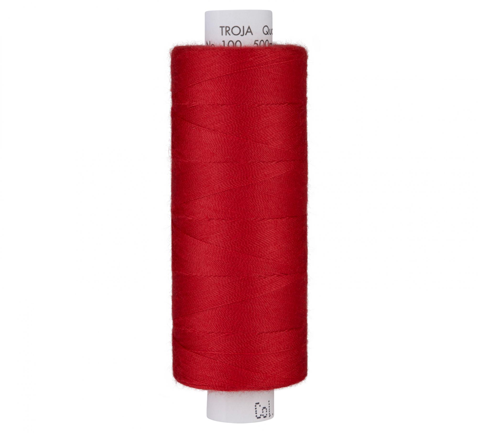 Troja Nähgarn rot
