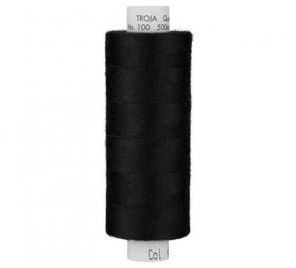 Troja Nähgarn Schwarz