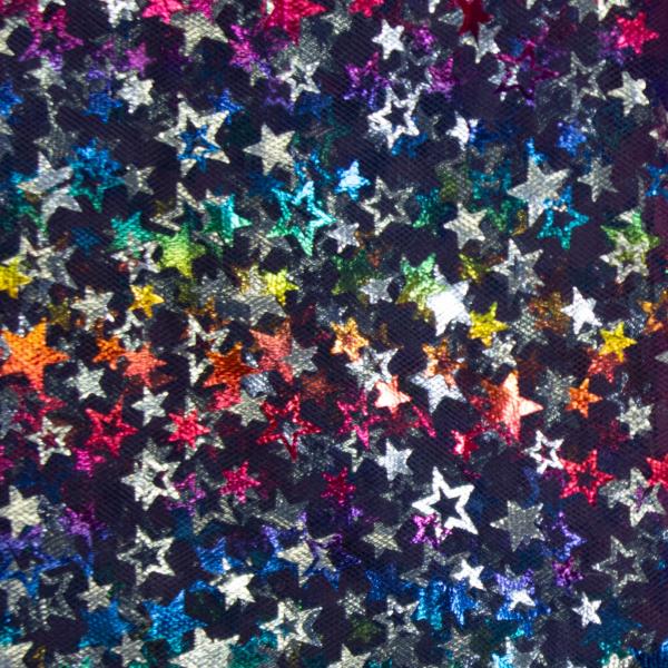 Tüll Twinkle Sterne dunkelblau