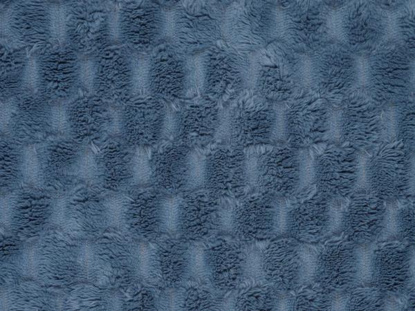 Fellimitat Honig Wabe indigoblau