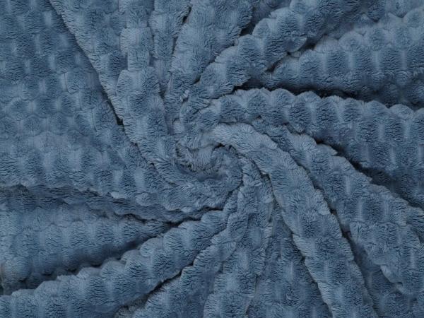 Fellimitat Honig Wabe indigoblau