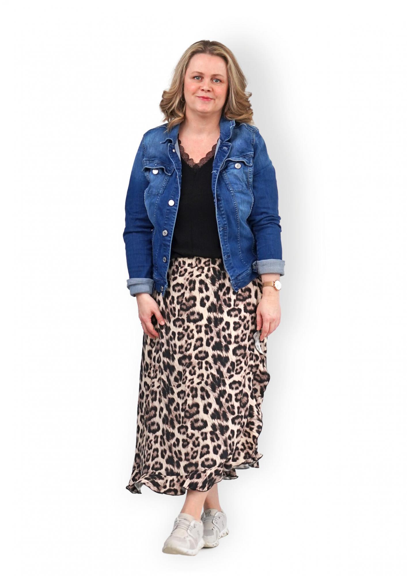 Papierschnittmuster Wickelrock Damen