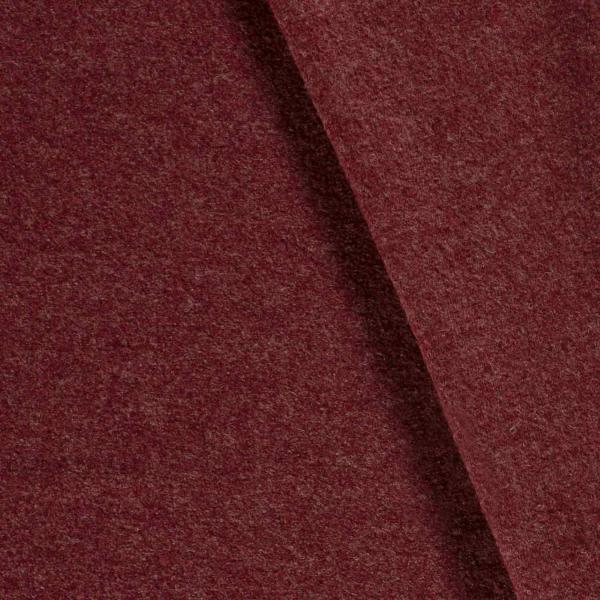 Walkloden Uni melange bordeaux