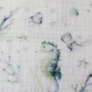 Double Gauze Musselin Seepferdchen