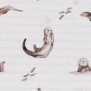 Jersey Küstenliebe Otter gestreift