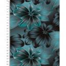 Alpensweat Digital Stylez Metallic Flower blau